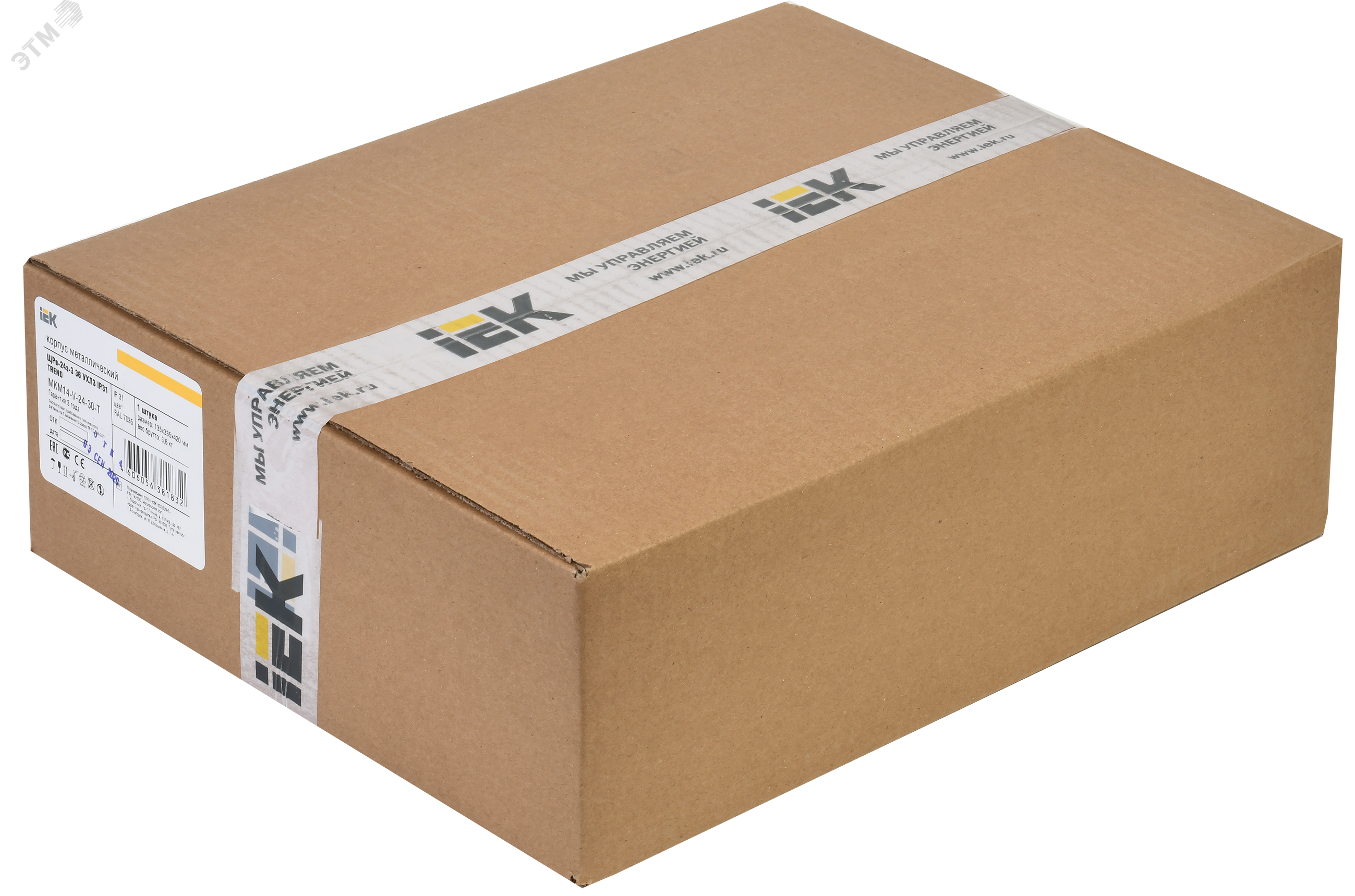 Корпус металлический ЩРв-24 (395х310х120мм) IP31 TITAN 3 MKM14-V-24-30-T