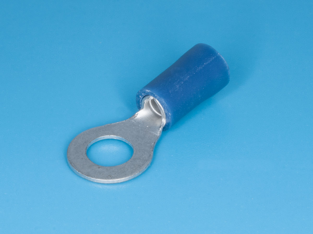 TRI-2-5 - Клемма тип "O" 5,3мм, на провод 1,5-2,5мм, изолированная, кратно 100шт.