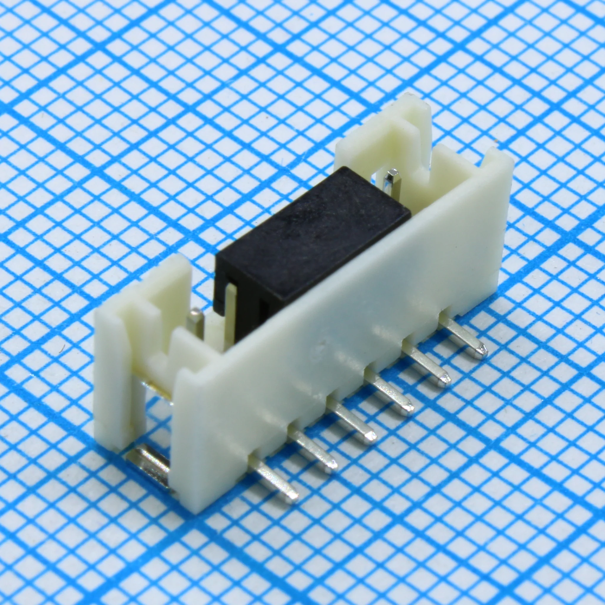 MW-6MS PAD+REEL W2103-06PSATQWR - Вилка на плату 6 pin шаг 2,0мм smd