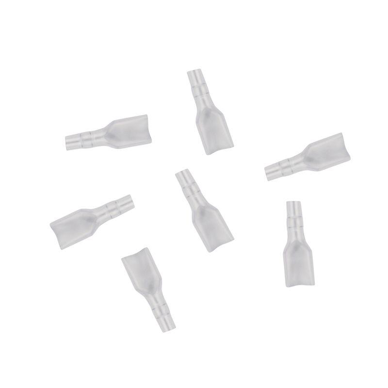 Изолятор для плоской клеммы 26мм DR250-25-26-18 08-0900 - Изолятор для плоских клемм, ширина 8мм, высота 3.5мм, длина 26мм, диаметр проводника 2.5мм