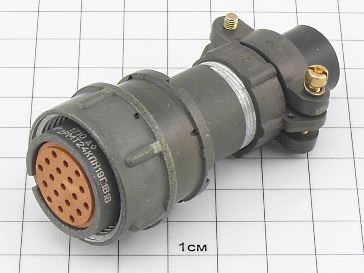 Розетка 2РМТ24КПН19Г1В1В "5"