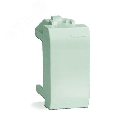 Заглушка BRAVA 1мод. бел. 76616B