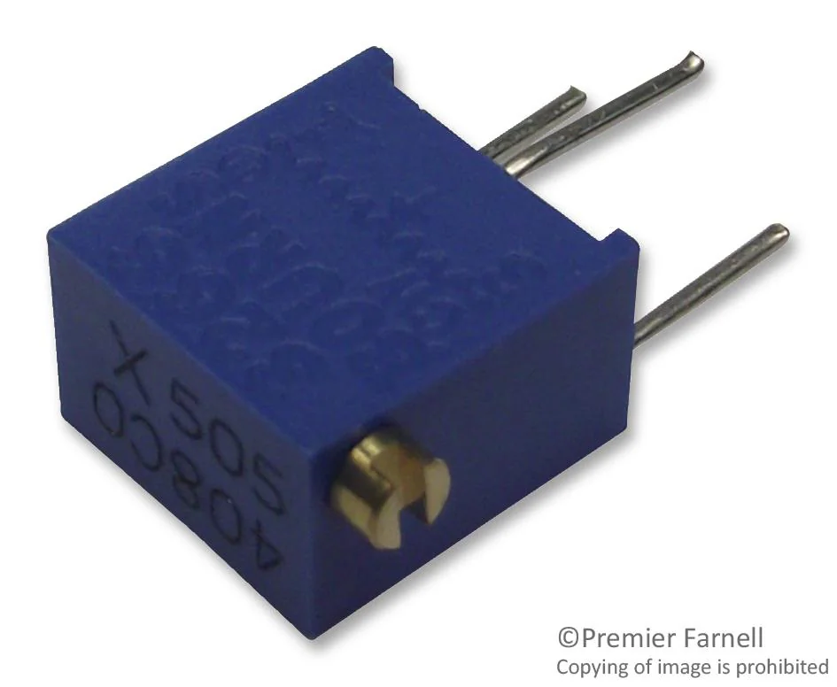 3266X-1-200LF - Потенциометр многооборотный керметный 20 Ом 0.25Вт PC PIN
