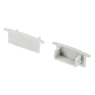 Заглушка ARH-WIDE-F-H10 глухая 016562 - PVC серая заглушка, глухая, для профиля WIDE-F-H10.