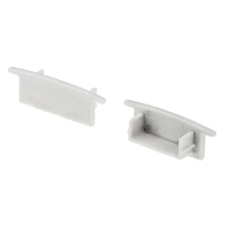 Заглушка ARH-WIDE-F-H10 глухая 016562 - PVC серая заглушка, глухая, для профиля WIDE-F-H10.