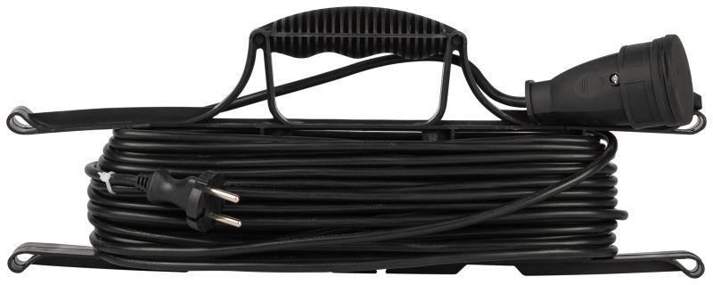 Удлинитель силовой GREEN LINE FR-10-20m Greenline на рамке 1 розетка без заземления 20м ПВС 2х1кв.мм Эра Б0065147