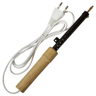 HLY 020A 220V 80W - Паяльник ЭПСН RUICHI 220 В, 80 Вт, деревянная ручка