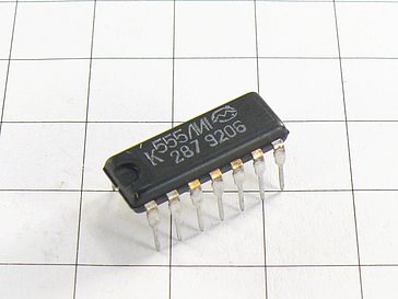 Микросхема К555ЛИ1
