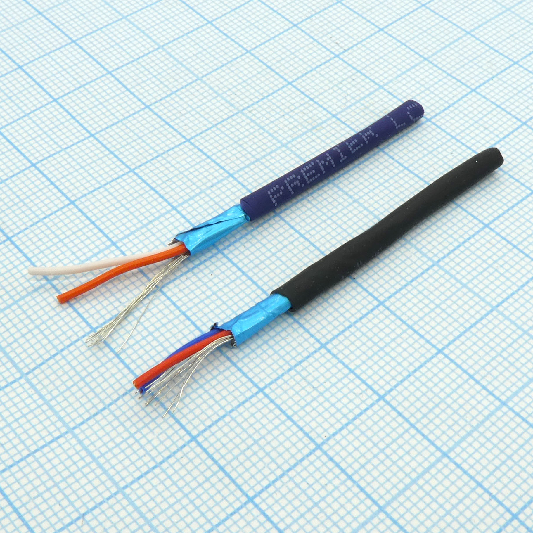 Провод   2-х жил.микрофонный D=3мм - в бухте 100м.