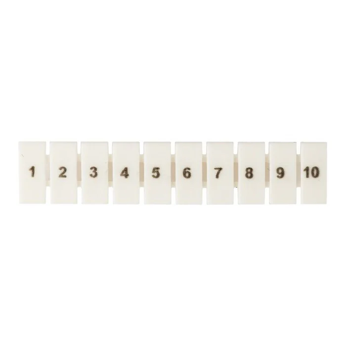 Маркеры для JXB-ST 4 с нумерацией 1-10 (100 шт.) PROxima zb-st-4-1-10