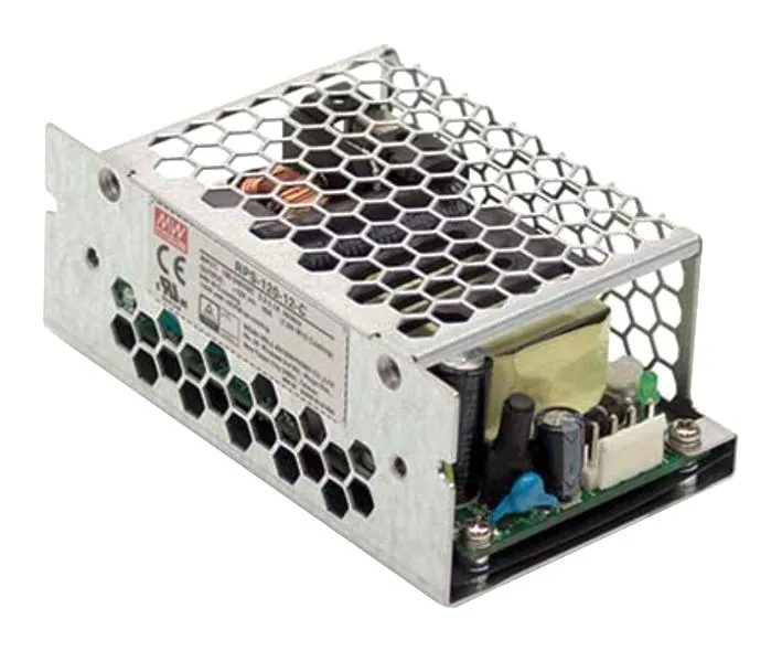 RPS-120-15-C - AC-DC, Med, 120Вт, вход 80…264V AC, 47…63Гц /113…370В DC, выход 15В/8A, изоляция 4000В AC, в кожухе, 103.4х62х40мм, -30…+70°С