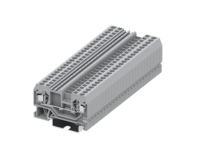 Проходная клемма 225921 - Проходная клемма, TA2.5, тип фиксации провода: пружинный, номинальное сечение: 2,5 мм кв., 24A, 800V, ширина: 5 мм, цвет: серый, тип монтажа: DIN 35