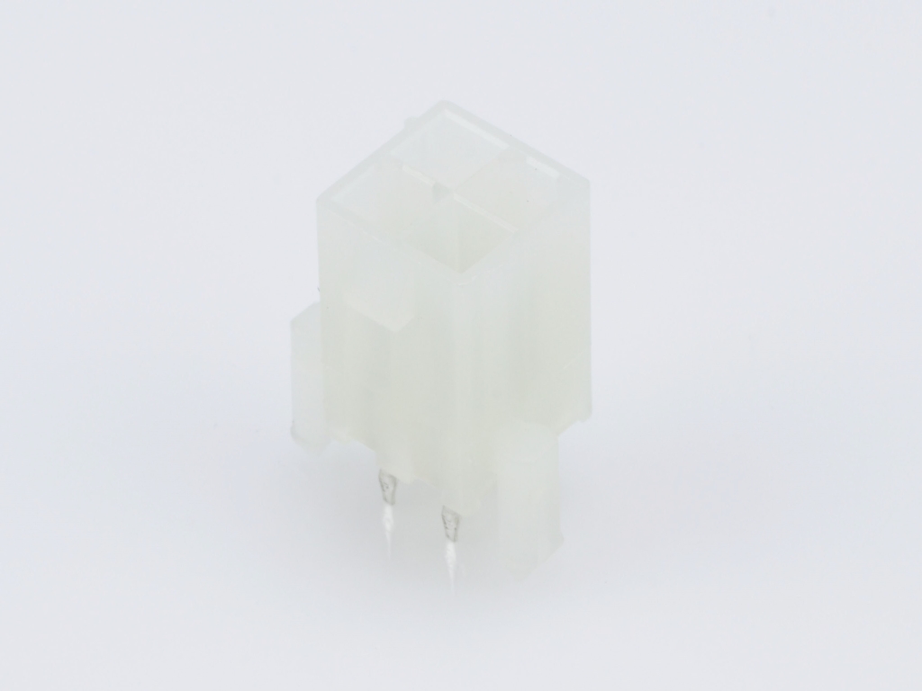 39299042 - Соединитель провод-плата HDR 4 контакт(ов) 4.2мм прямой монтаж в отверстие лоток, серия MINIFIT JR