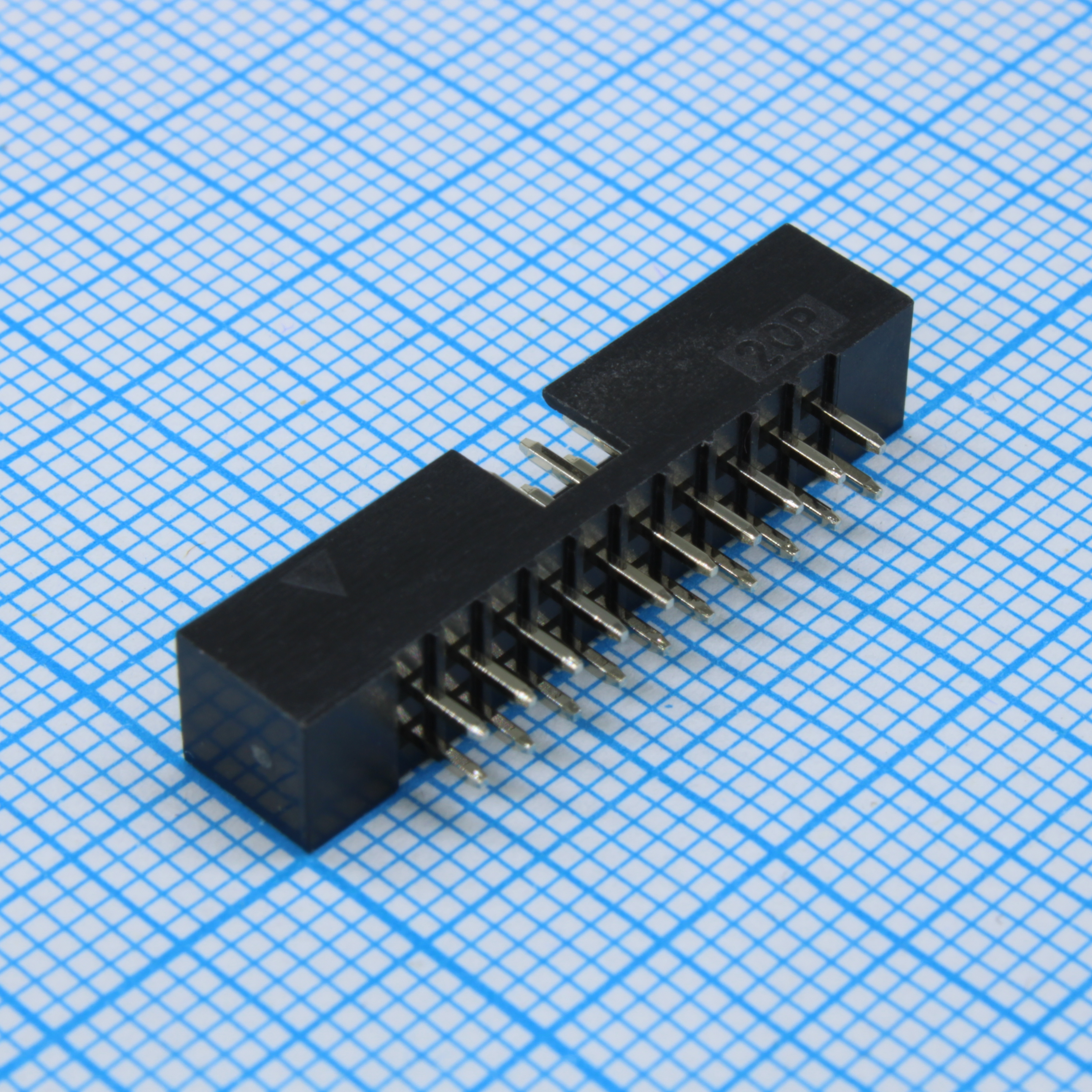 L-KLS1-202B-20-S-B - Разъем штыревой двухрядный на плату (ТНТ)