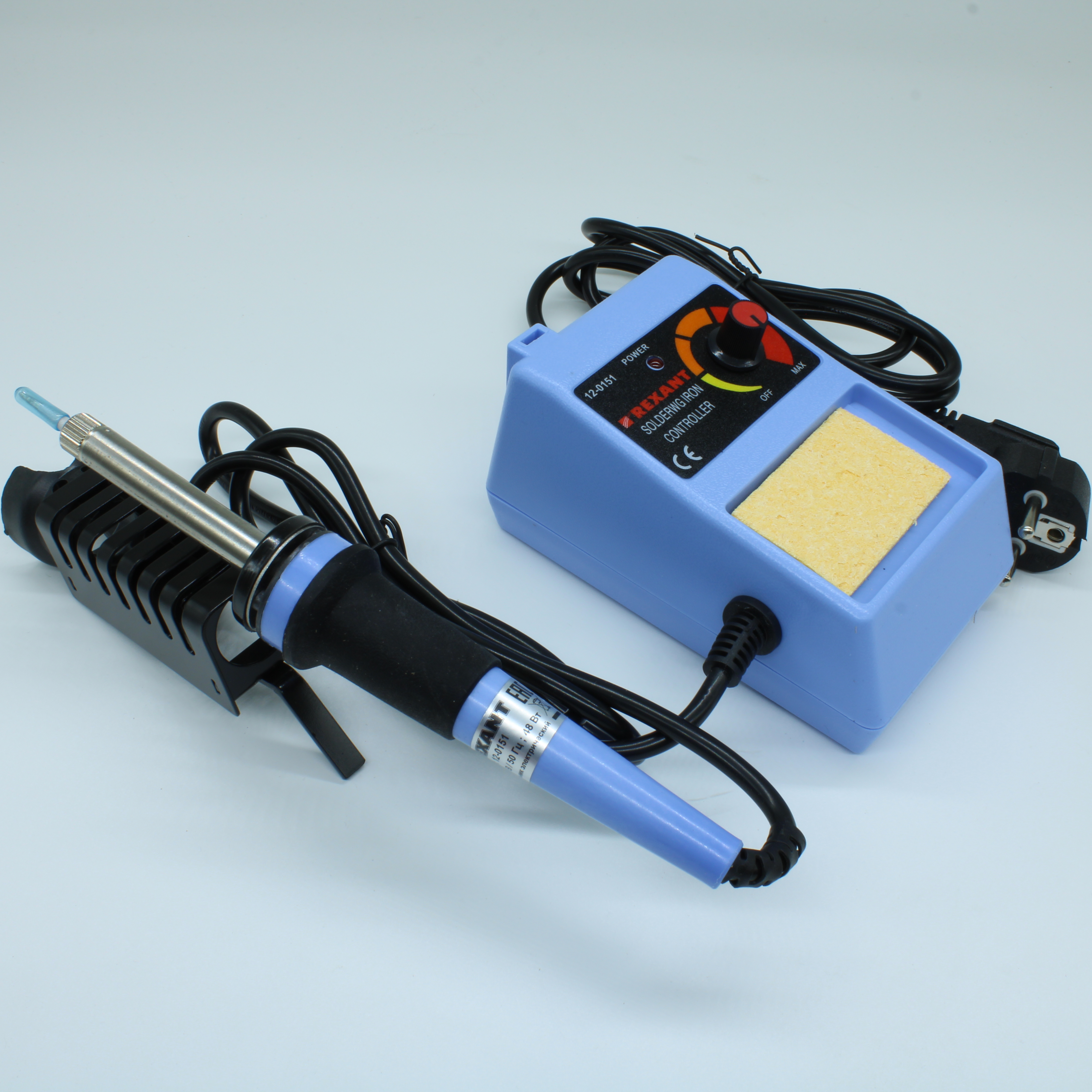 Паяльная станция R098 - Паяльная станция (паяльник), модель R098, 48Вт, 230В, 160-480°C