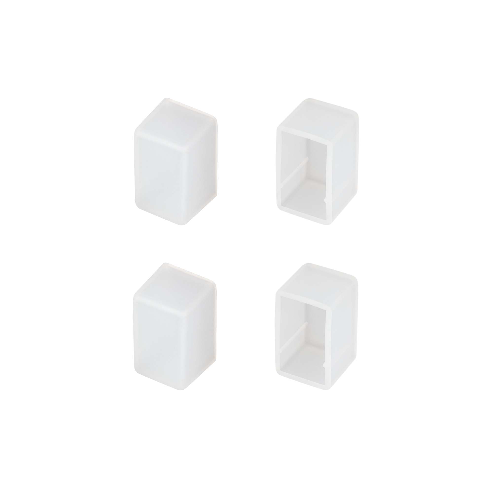 Заглушка WPH-FLEX-1018-SIDE WHITE глухая 040855 - Заглушка глухая для силиконового профиля WPH-FLEX-1018-SIDE. Материал - силикон. В комплекте 4 заглушки.