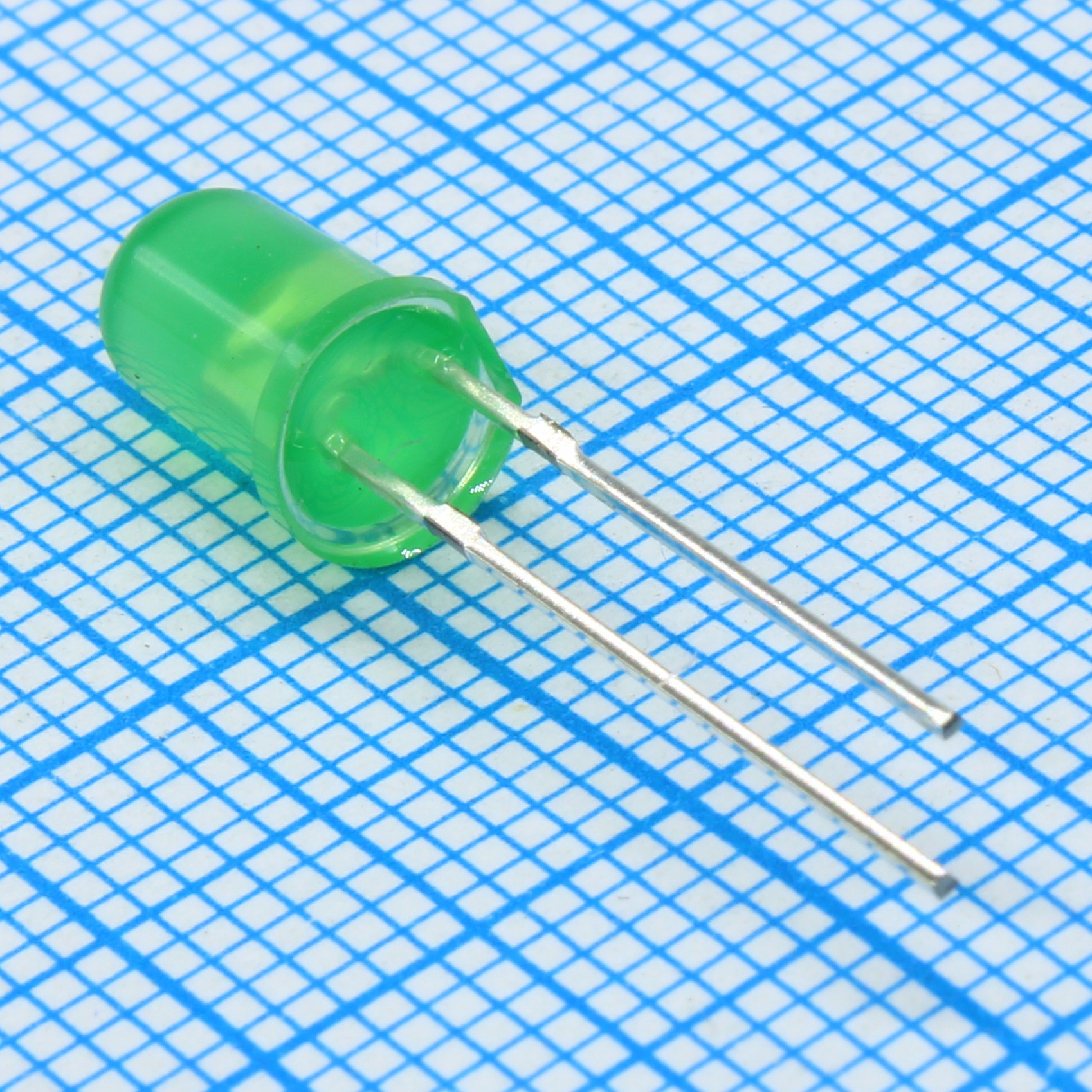 GNL-5012GD - Светодиод 5мм/зеленый/565нм/3-8мкд/60°