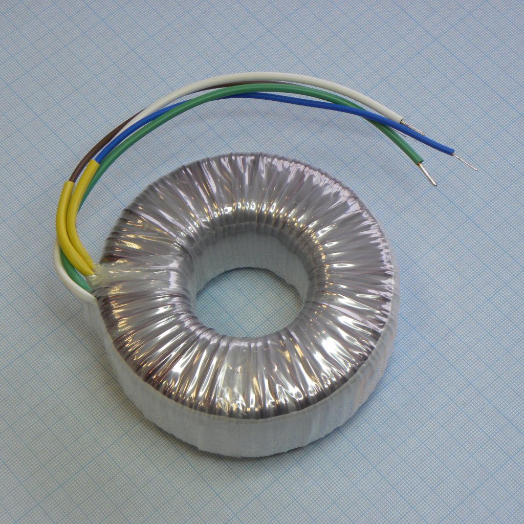 58-0200-030-S - Тороидальный трансформатор 200ВА 230В 30В 6,667A  (115x49мм)