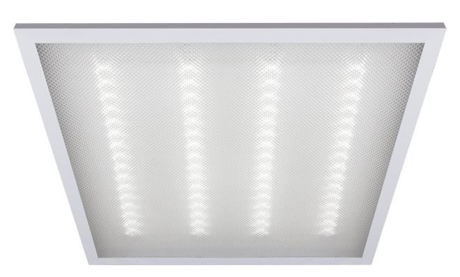 Светильник светодиодный ДВО-6001 Призма 36Вт 4000К IP40 595х595х19 ДВО/ДПО рассеив. V2 негорюч.; панель 5033856A