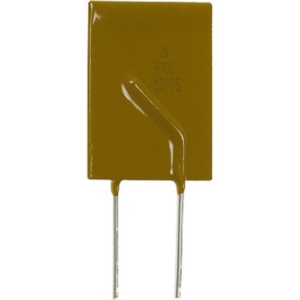 MF-R900 - Самовосстанавливающийся предохранитель PTC 9A(hold) 18A(trip) 30V 40A 4.2W 20s 0.005Ohm Radial 24.2 X 3 X 32.9mm Bulk