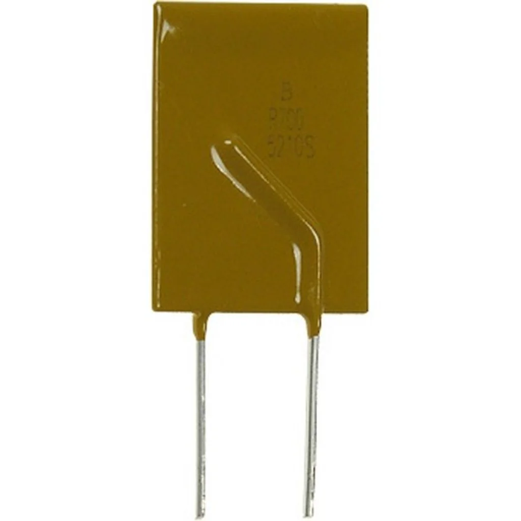 MF-R900 - Самовосстанавливающийся предохранитель PTC 9A(hold) 18A(trip) 30V 40A 4.2W 20s 0.005Ohm Radial 24.2 X 3 X 32.9mm Bulk