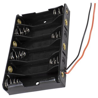 BH364A AA 6X1 - Батарейный отсек BH364A AA 6x1, открытый