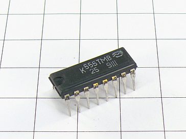 Микросхема К555ТМ8