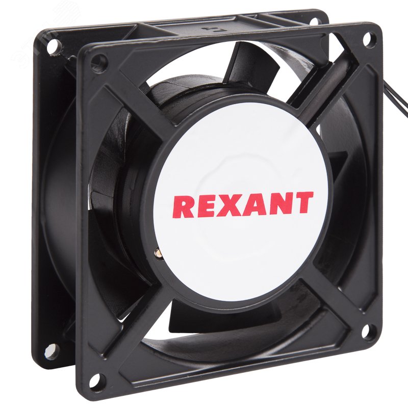 RX 9225HS 220VAC - Вентилятор 220В AC, 2400об/мин., 92х92х25мм, 47.3м3/час, 29дБ, подшипник скольжения, тип вывода - провод