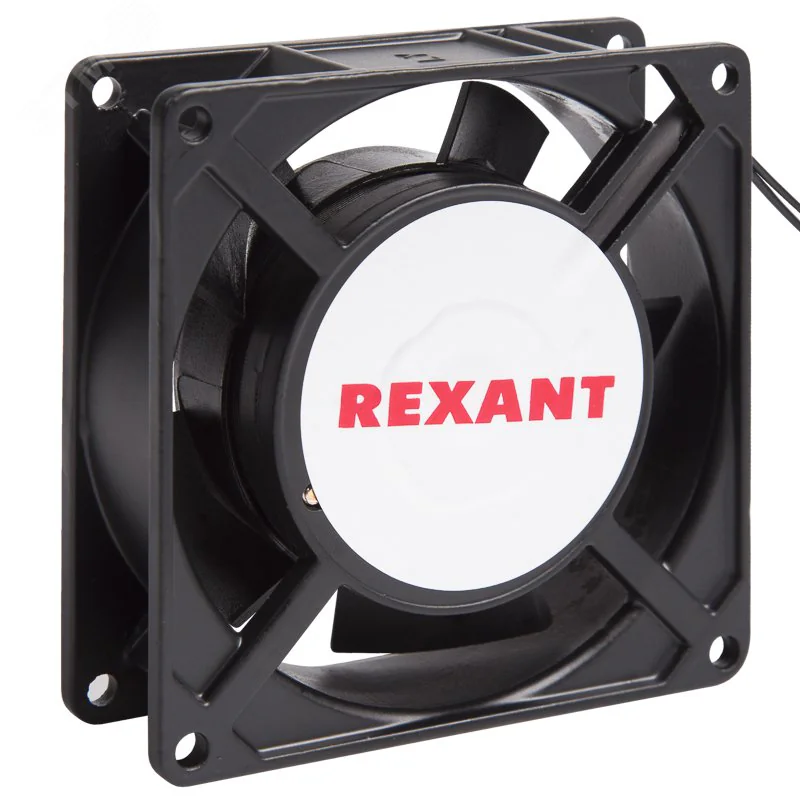 RX 9225HS 220VAC - Вентилятор 220В AC, 2400об/мин., 92х92х25мм, 47.3м3/час, 29дБ, подшипник скольжения, тип вывода - провод