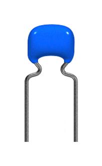 FG26X7R1E106KRT06 - Конденсатор керамический 10мкФ 25В X7R ±10% радиальные выводы 5мм 125°С Tape and Box