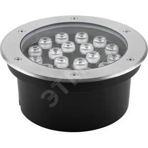 Светильник светодиодный тротуарный ДВУ-18w 6400К IP67 круг
