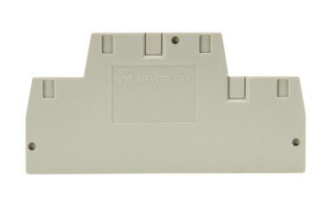 Крышка бок. AP WTP 1,5 E - Крышка боковая, для клемм WTP 1,5 E..., цвет: серый