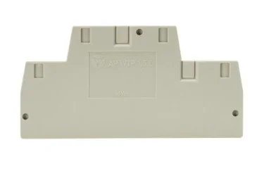 Крышка бок. AP WTP 1,5 E - Крышка боковая, для клемм WTP 1,5 E..., цвет: серый