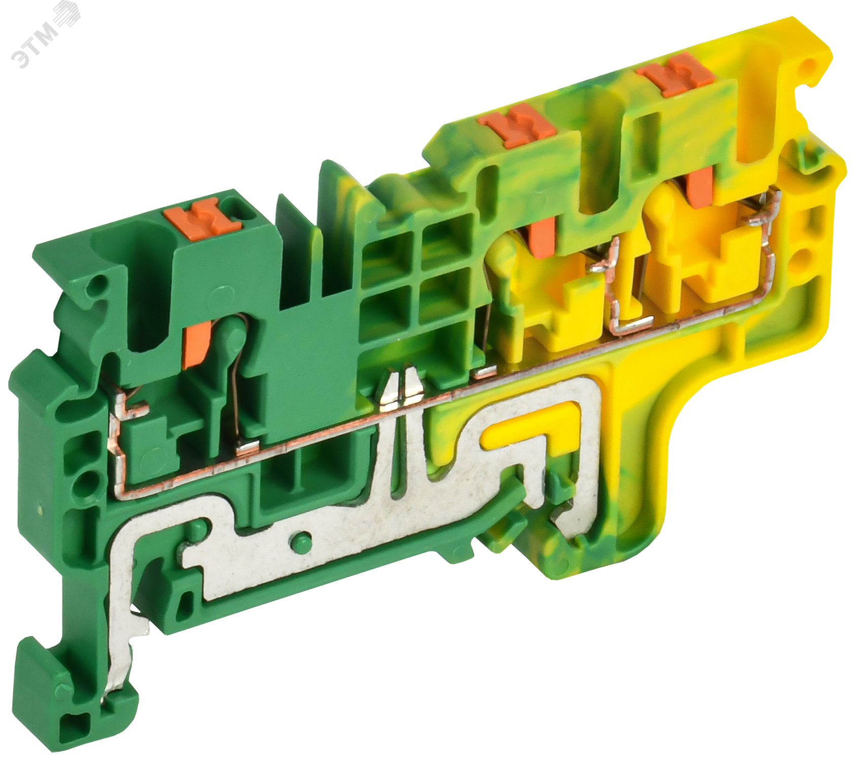 Колодка клеммная CP-MC-PEN земля 3 вывода 2,5мм2 YCT22-03-3-K52-002