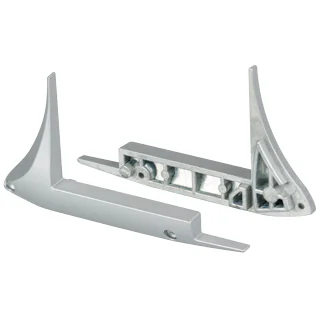 Заглушка левая PVC-STAIR-DK-L 015487 - Заглушка для профиля Alu-Stair-DK (для ковров) левая. Материал алюминий, цвет серый.  Цена указана за 1шт.