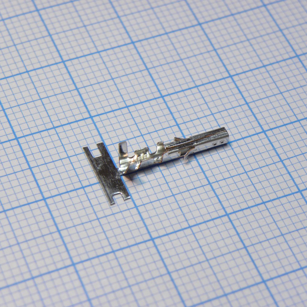 T-DS1073-02-SC600 - Контакты для разъемов серии MF (F обжимной)