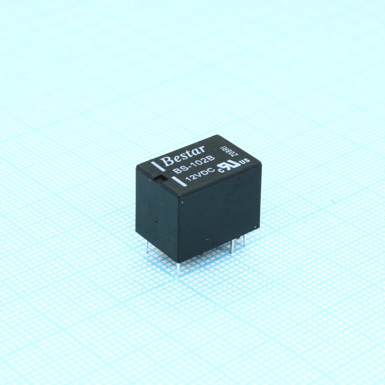 BS-102B-12VDC - Реле силовое 1А одна контактная группа-два направления катушка 12 В 200мВт