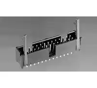 1761607-3 - Соединитель с выталкивателем 10 контакт(-ов) 2.54мм луженый угловой монтаж в отверстие туба