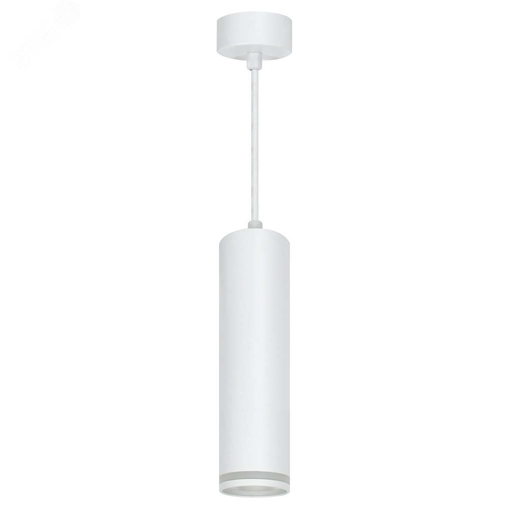 Светильник ДСО GU10 без лампы на подвесе белый 48083