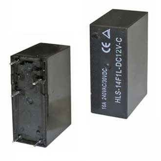 14F1  (JQX-14F1)  12VDC 10A - Электромагнитное реле 14F1 (JQX-14F1) 12VDC 10A, SPDT