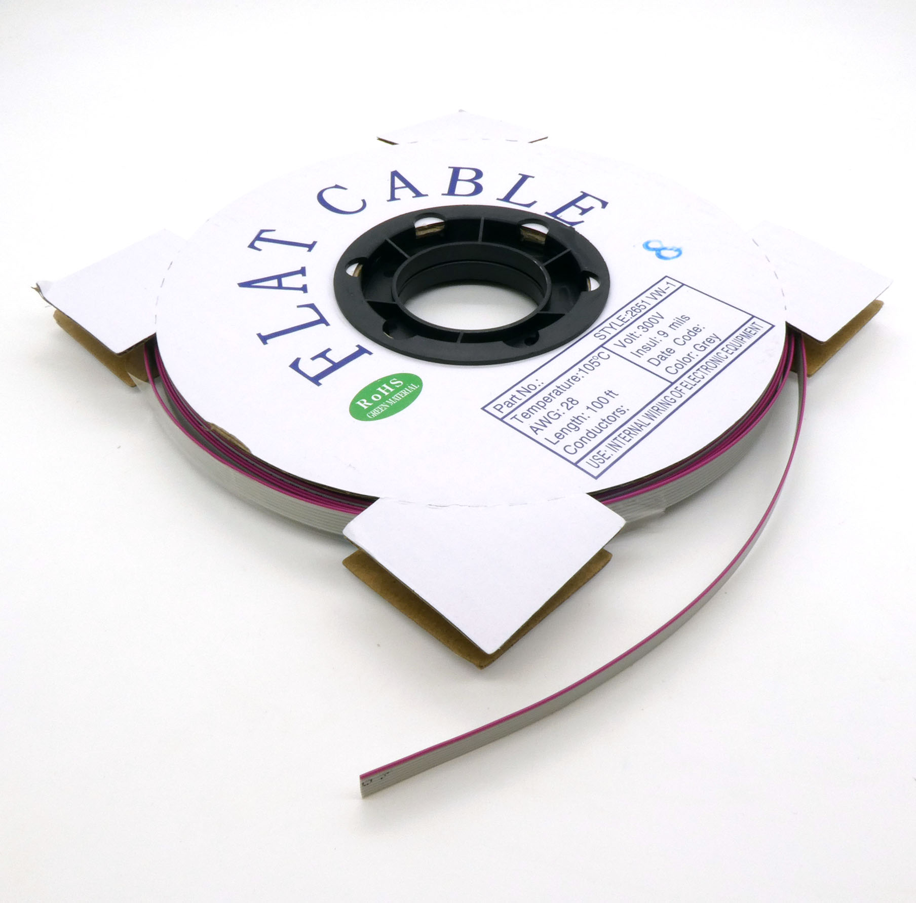 ШЛЕЙФ  8 жил /1.27mm/ - плоский кабель