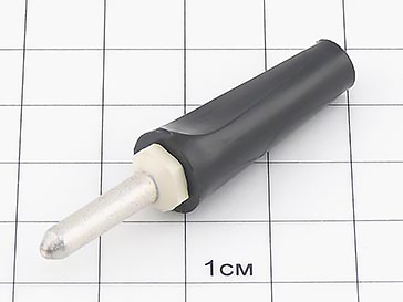 Штепсель Ш4.0 (чёрный) ОТК