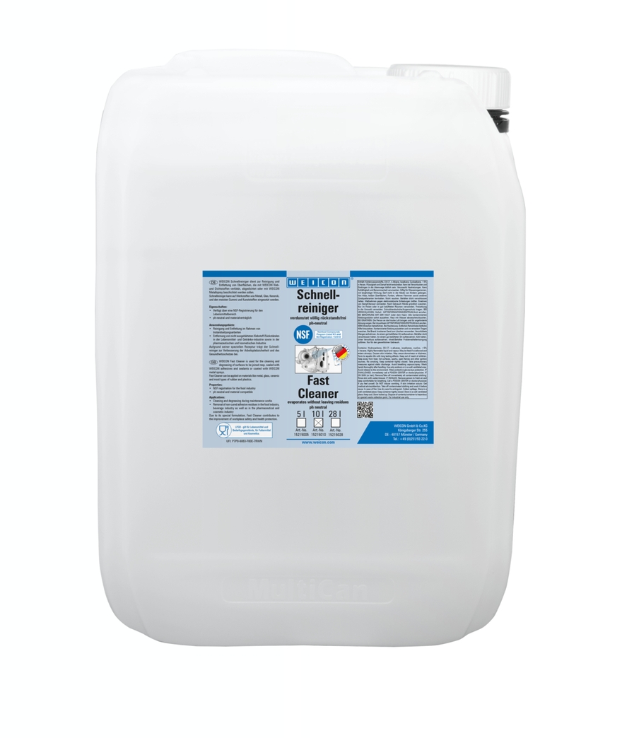 wcn15215010 - 10047376 WEICON Очиститель Fast Cleaner (10 л) для пищевой промышленности