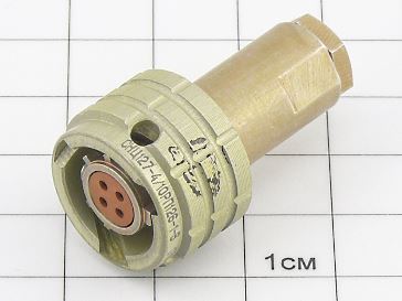 Розетка СНЦ127-4/10РП126-1-В "5"