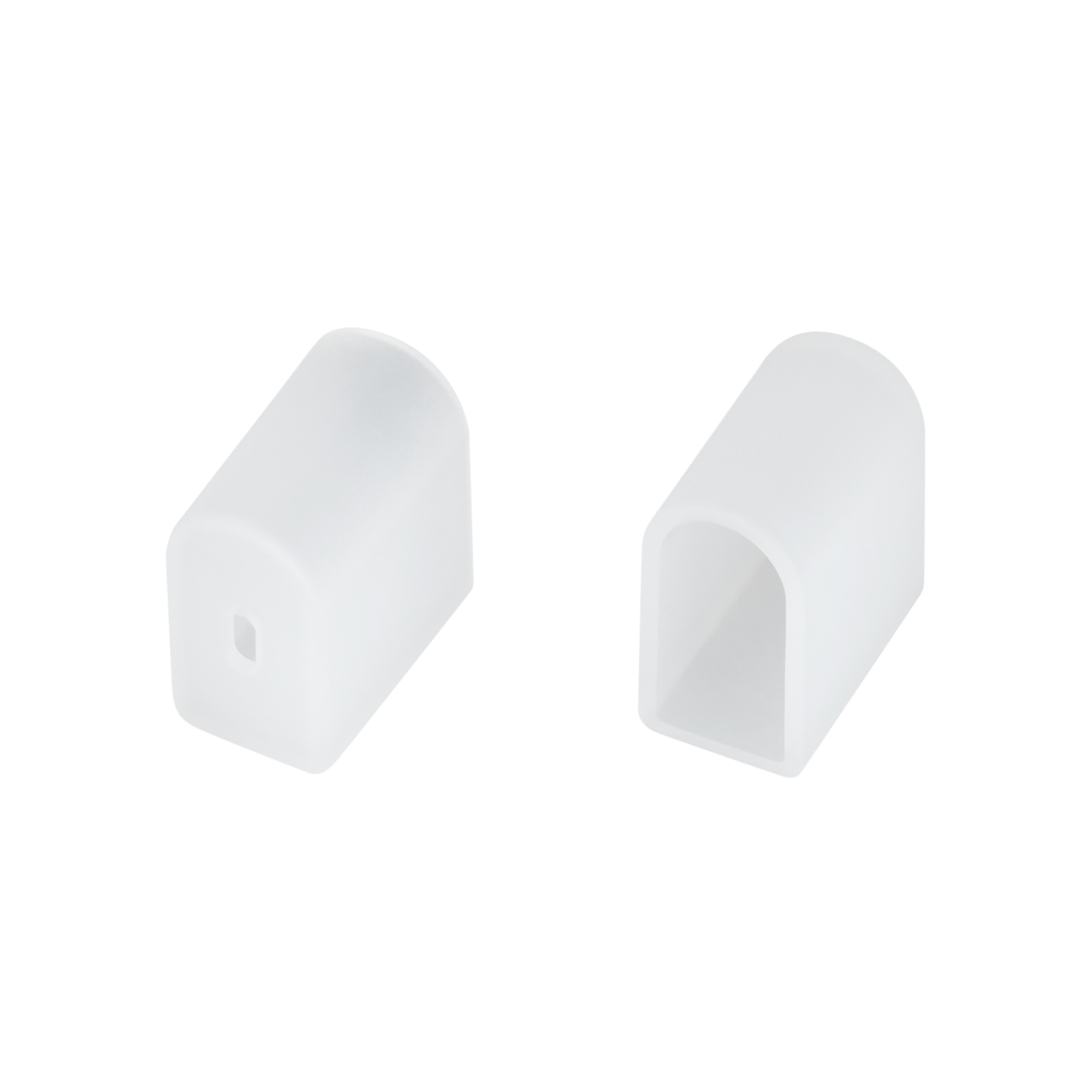 Заглушка AURORA-1206-CAP-SET-WH 039359 - Комплект силиконовых заглушек для гибкого неона AURORA, сечение 12х6мм. В комплекте заглушка с выводом под кабель питания (1шт) и глухая заглушка (1шт). Использовать с герметиком.