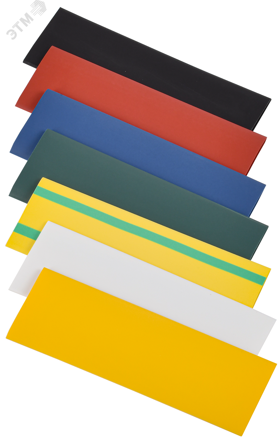 Набор трубок термоусадочных нг-LS 20/10 100мм 7 цветов по 3шт UDR10-020-010-021-S