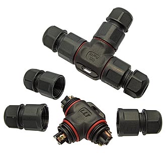 SZC-20-3T-2PIN IP67 - Разъём герметичный SZC-20-3T-2Pin ip67, 2 контакта