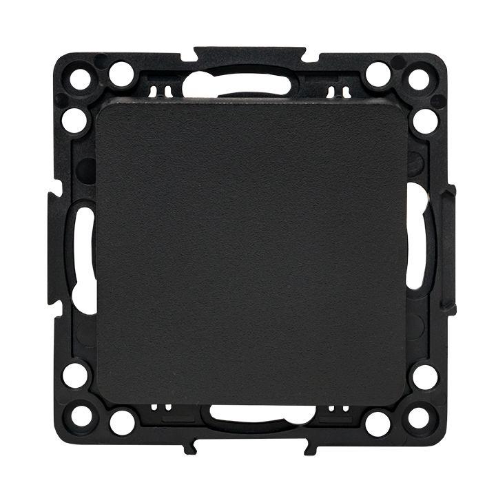 Выключатель 1-кл. Стокгольм 10А винтов. клеммы механизм черн. PROxima EZV10-021-20