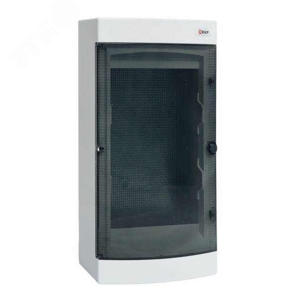 Щит слаботочный навесной "Unix" прозрачная дверь 3 габарит IP40 PROxima ux-3m-n