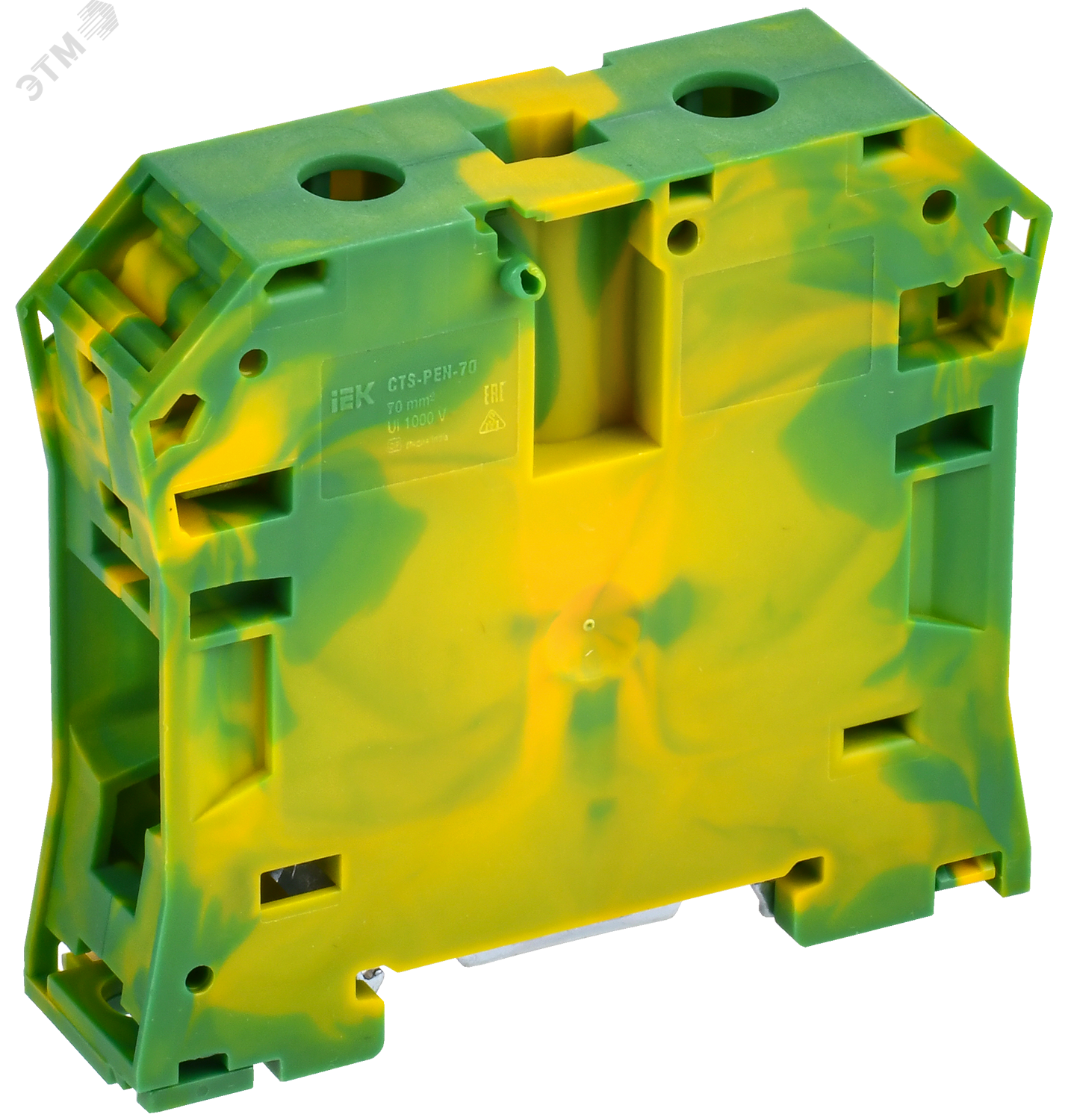 Колодка клеммная CTS-PEN земля монтаж неск. напр. 70мм2 YCT11-02-K52-070